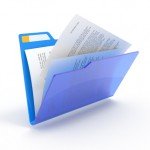 Folder with documents